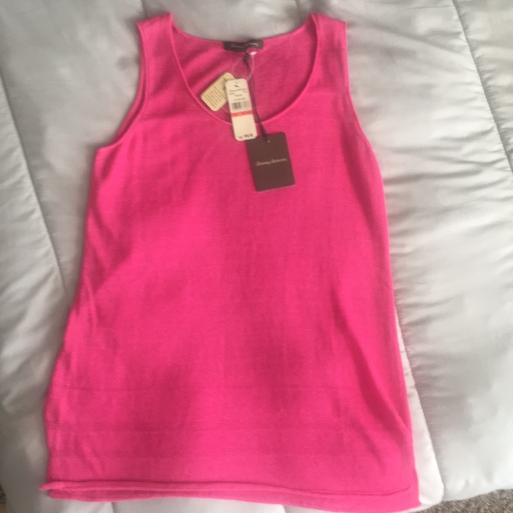 Tommy bahama linen blend top